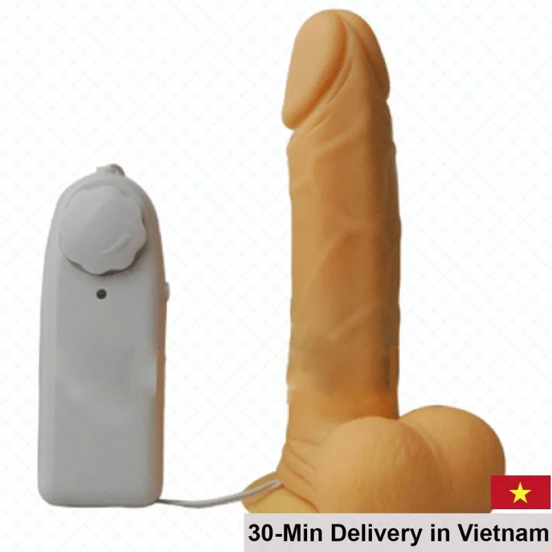 JP Budget Wall-Mount Vibrating Thrusting Adjustable Dildo