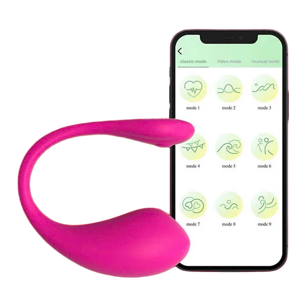 Jumping Eggs APP Controlled Wearable Vibrator
