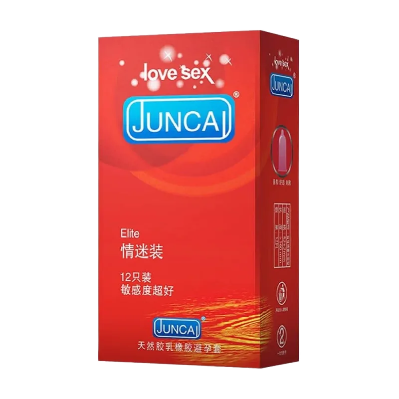 Juncai Elite Heat Transmitting Condom 12-Pack USA