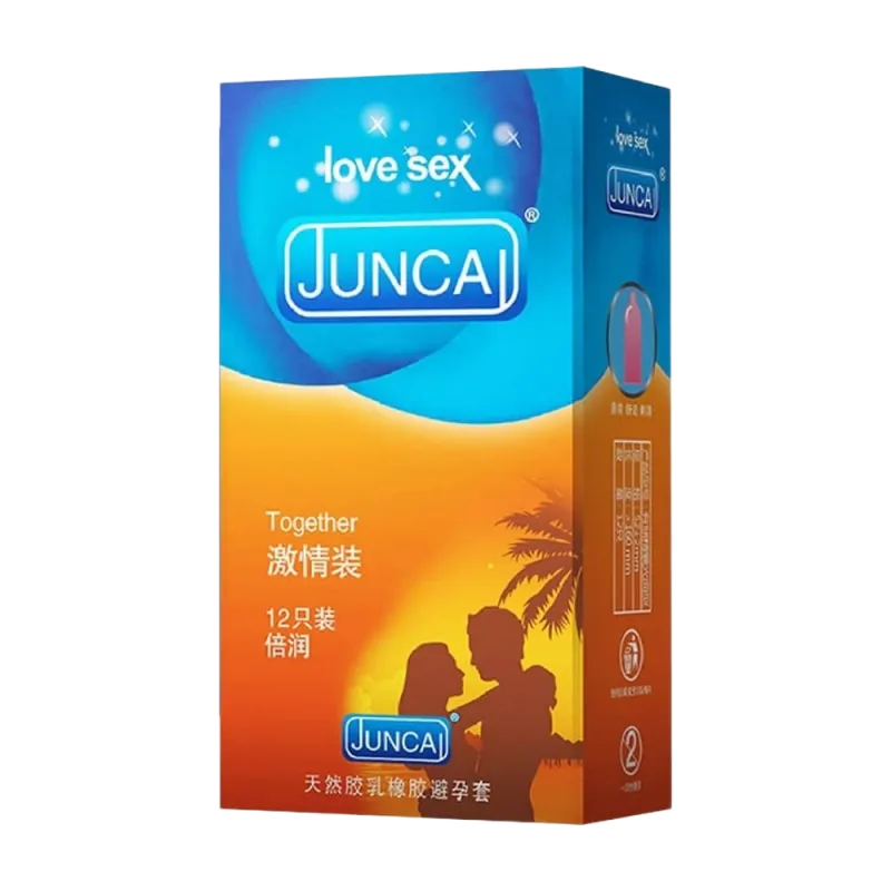 Juncai Together Condoms 12pcs High Sensitivity STI Protection