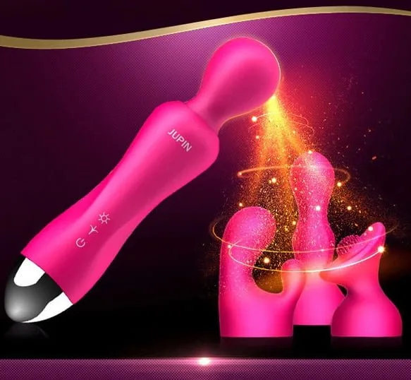 Jupinter Triple Head Vibrator Sexy Female Fun SHP556 — photo 4