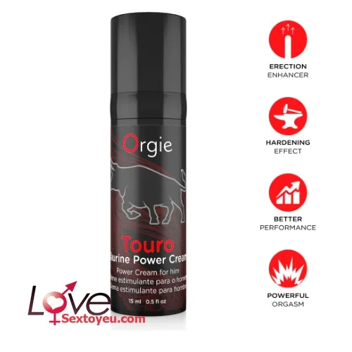 Orgie TOURO POWER CREAM Natural Male Enhancement Gel — photo 3