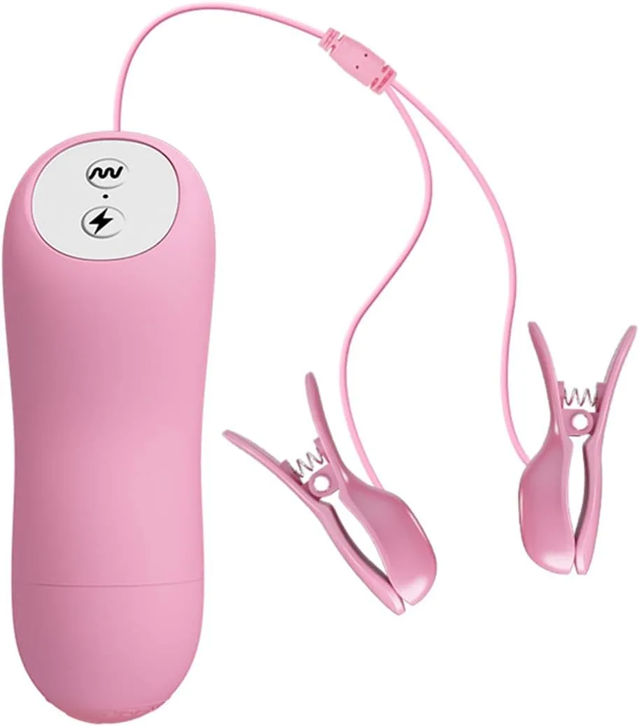 Romantic Wave Nipple Clamps 7 Vibrations 3 Electric Intensity — photo 7