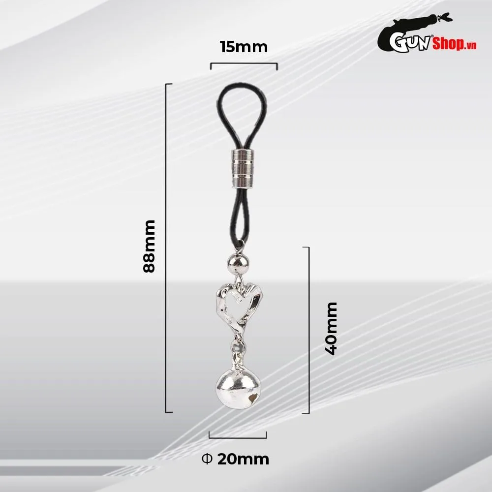 Chisa Heart Echo Nipple Clamps BDSM Intense Stim — photo 3