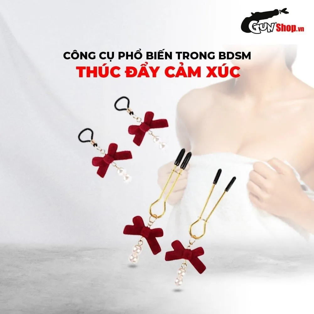 Chisa Senuelo Pearl Nipple Clamps Kit BDSM Essential — photo 6