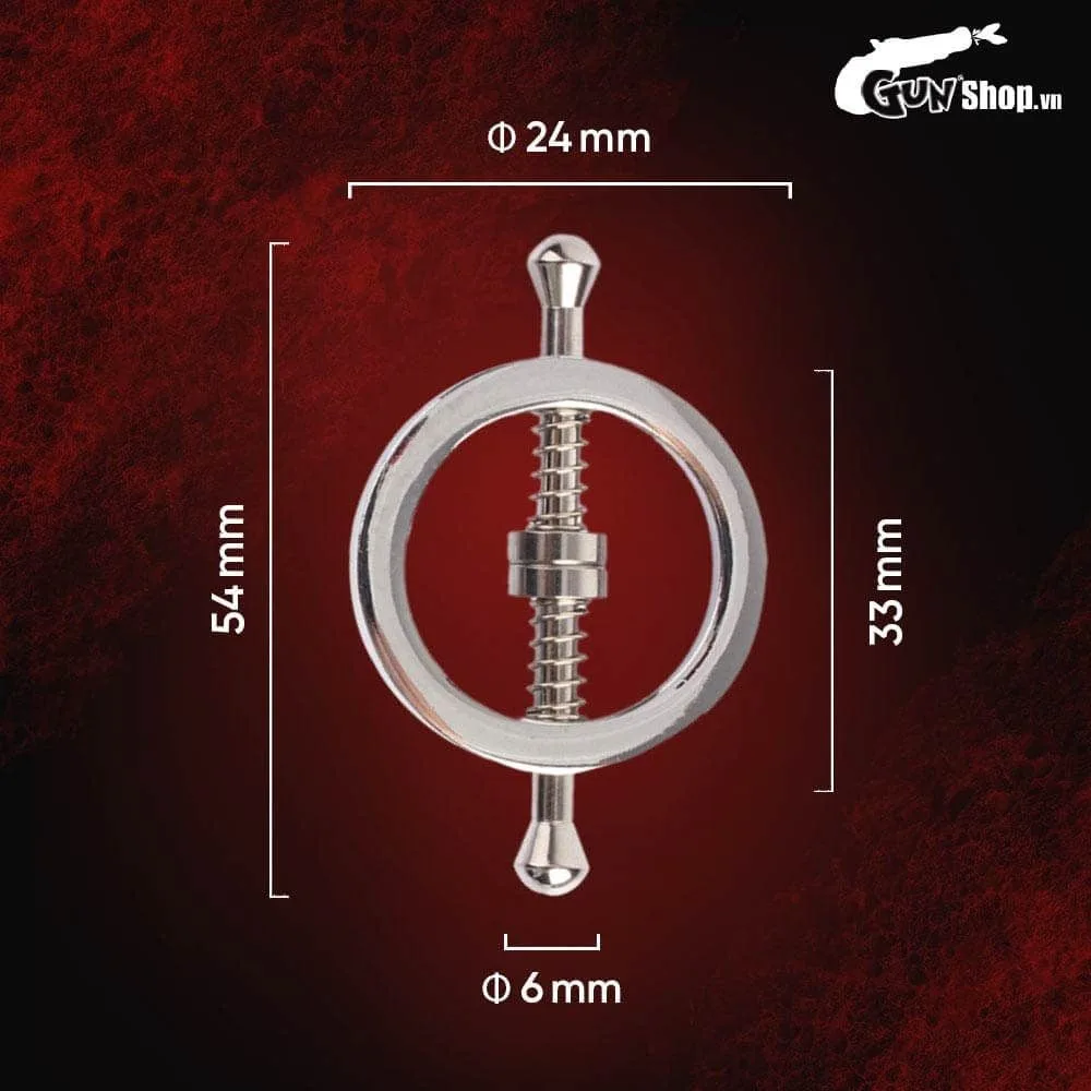 Chisa Sins Metal Adjustable Nipple Clamps BDSM Accessory — photo 3