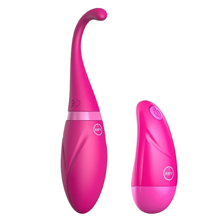 KEY Remote Control Premium Silicone Female Vibrating Egg