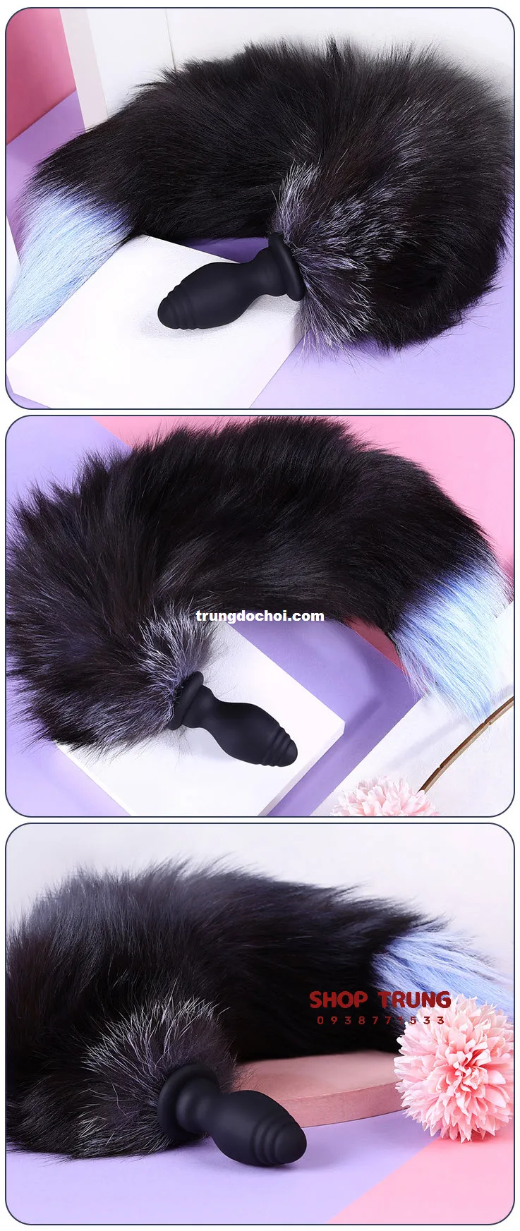 Fox Tail Remote Vibrator New Sensation Adult Toy — photo 6