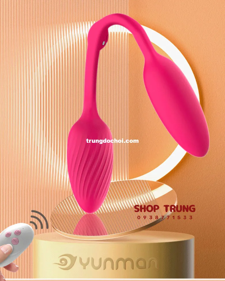 Dual-Ended Remote Control Silicone Love Egg 18cmx2.6cm — photo 7