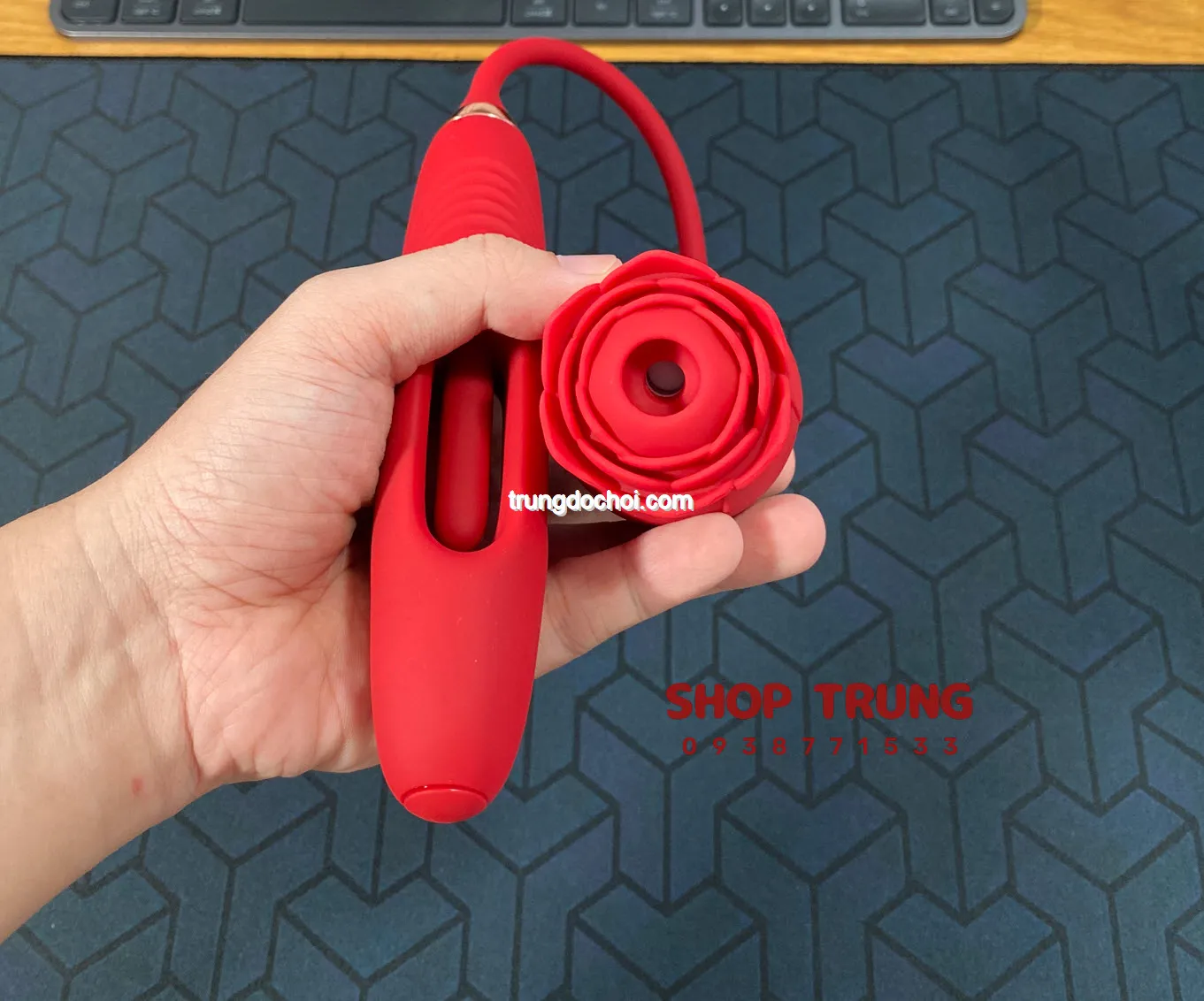 Multi-Function Rose Vibrator & Suction Toy for Ultimate Intimacy — photo 6