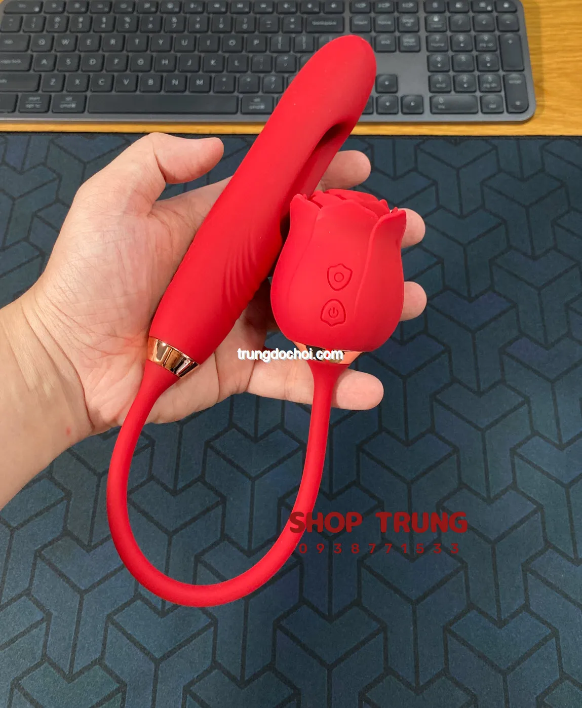 Multi-Function Rose Vibrator & Suction Toy for Ultimate Intimacy — photo 3