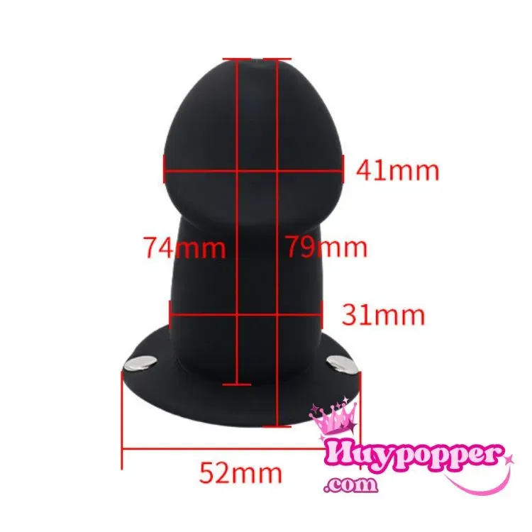 BDSM Silicone Dildo Mask Comfortable Wear for Extended Use — photo 2