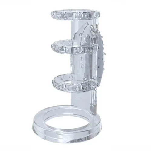 Triple Ring Vibrating Cock Lock Enhance Stamina — photo 2