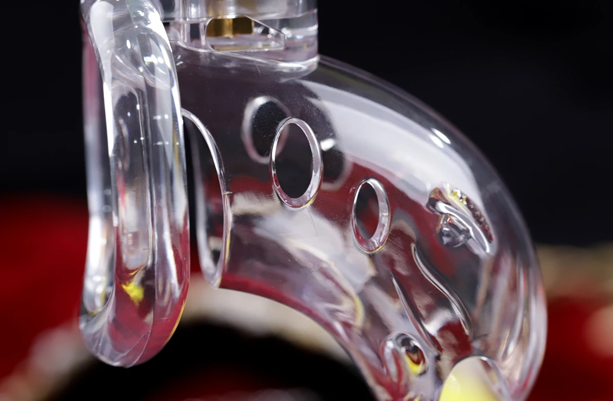 Hard Plastic BDSM Penis Lock Intense Sensation — photo 7