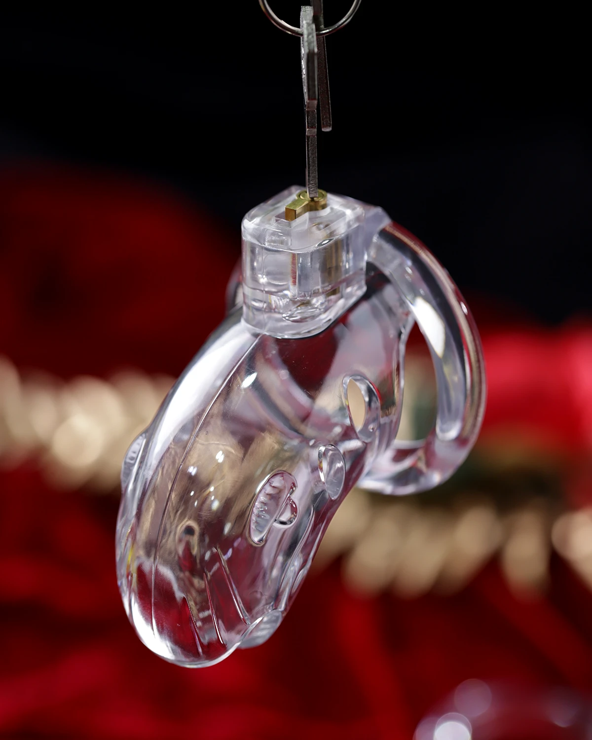 Hard Plastic BDSM Penis Lock Intense Sensation — photo 3