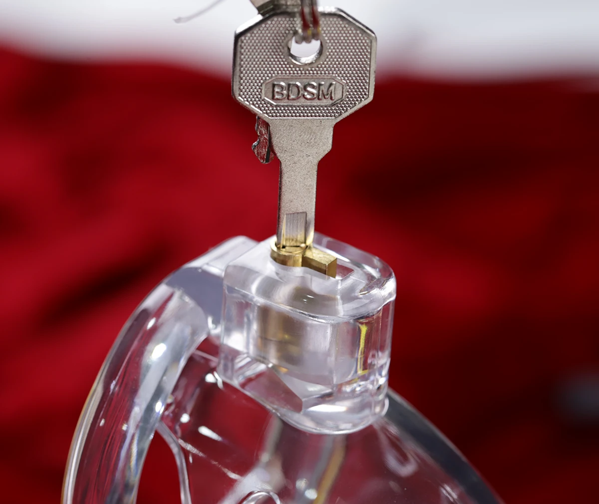 Hard Plastic BDSM Penis Lock Intense Sensation — photo 6