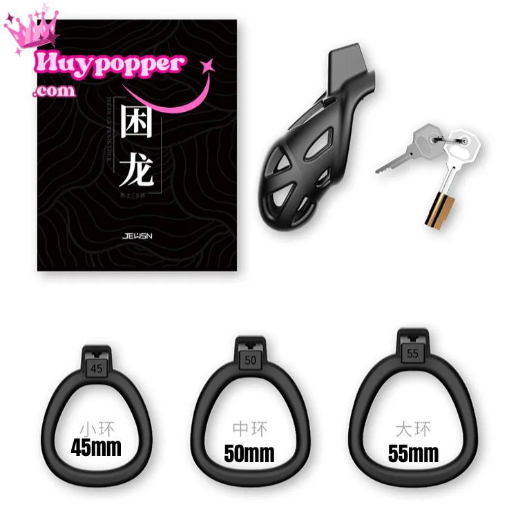 Premium Dragon Male Chastity Cage Size M Lightweight — photo 4