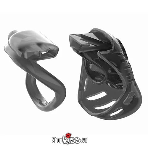 Transparent high-quality male chastity device for thrill — photo 7