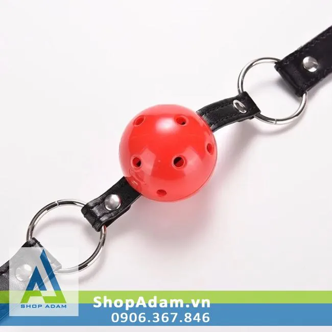 Round Ball Gag Lock Bondage Toy for Couples Play — photo 4