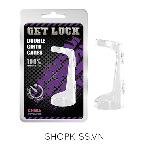 Double penis extender sleeve lengthen girth enhance male sexual pleasure — photo 2