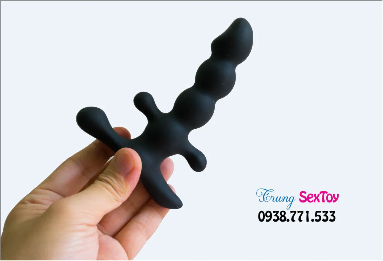 Black Mon Handheld Anal Vibrating Stimulator — photo 2