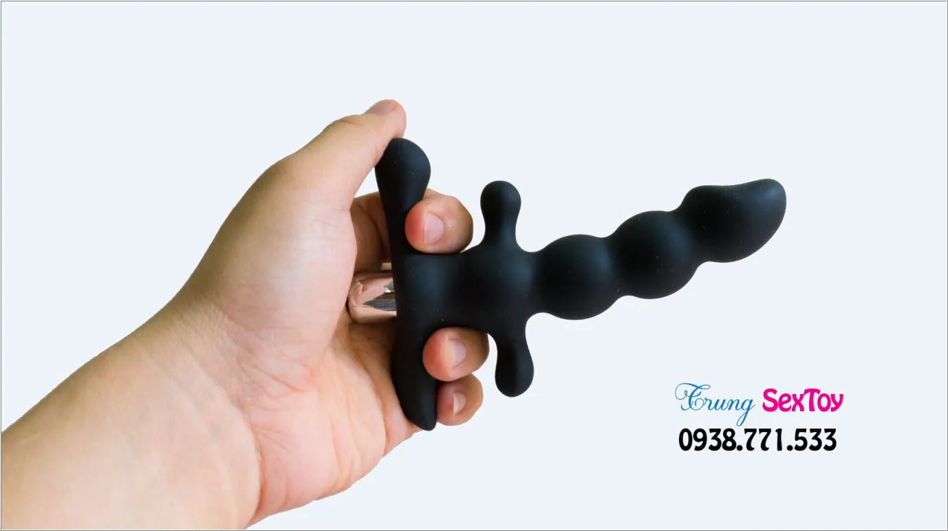 Black Mon Handheld Anal Vibrating Stimulator — photo 3