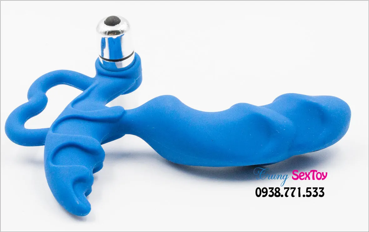 Handheld Silicone Anal Stimulator Gay Passion Toy — photo 6