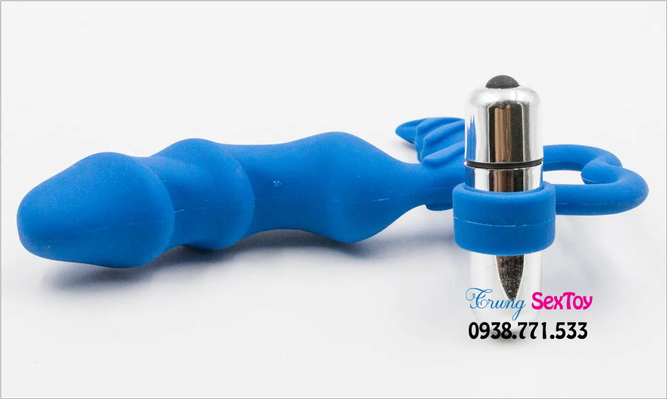 Handheld Silicone Anal Stimulator Gay Passion Toy — photo 7