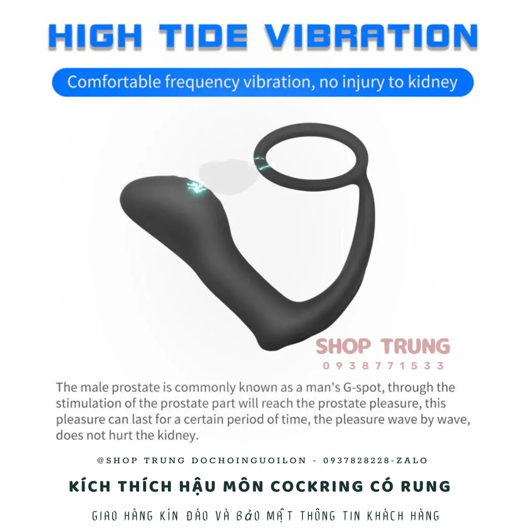Cock Rings Anal Stimulator 10 Vibration Modes for Pleasure — photo 3
