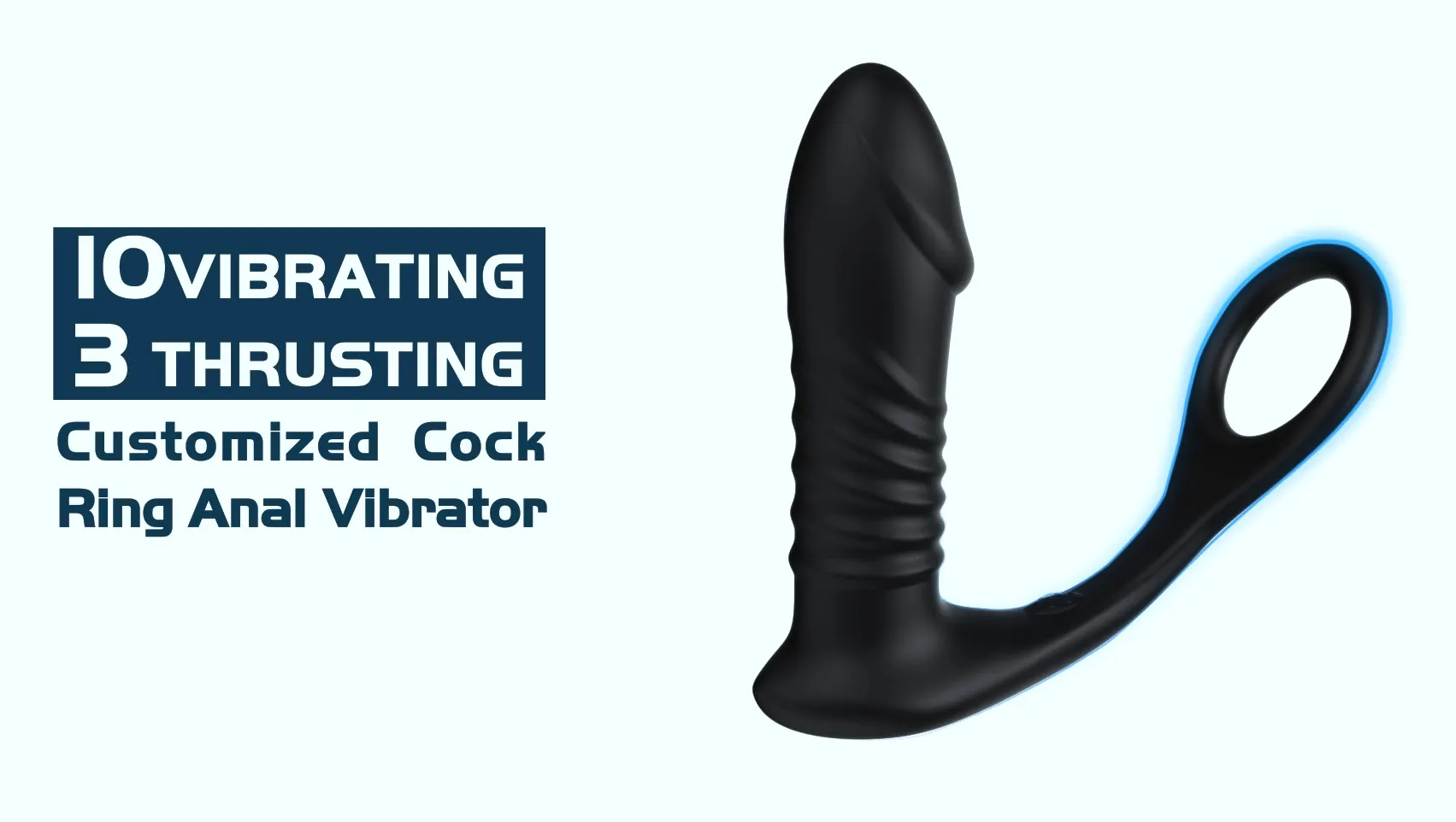 Fighter Anal Stimulator 10 Vibration 3 Thrust Modes — photo 6