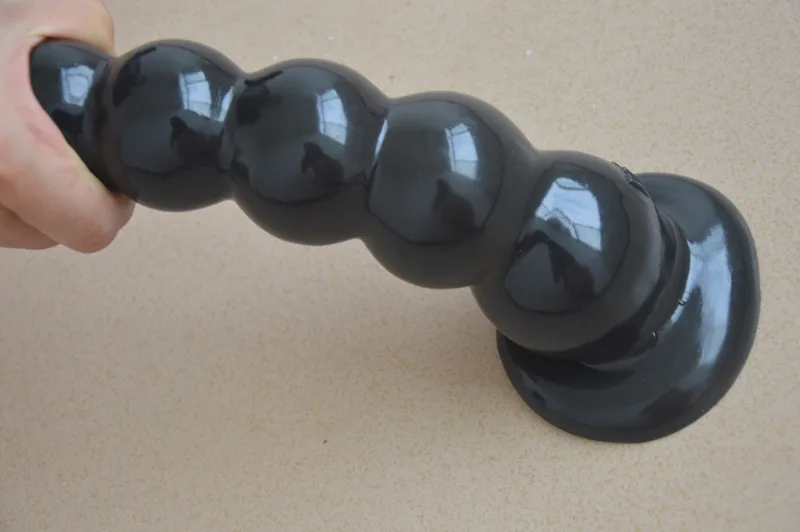 Large Beaded Waterproof Wall Mount Anal Plug For Intense Massage — photo 8