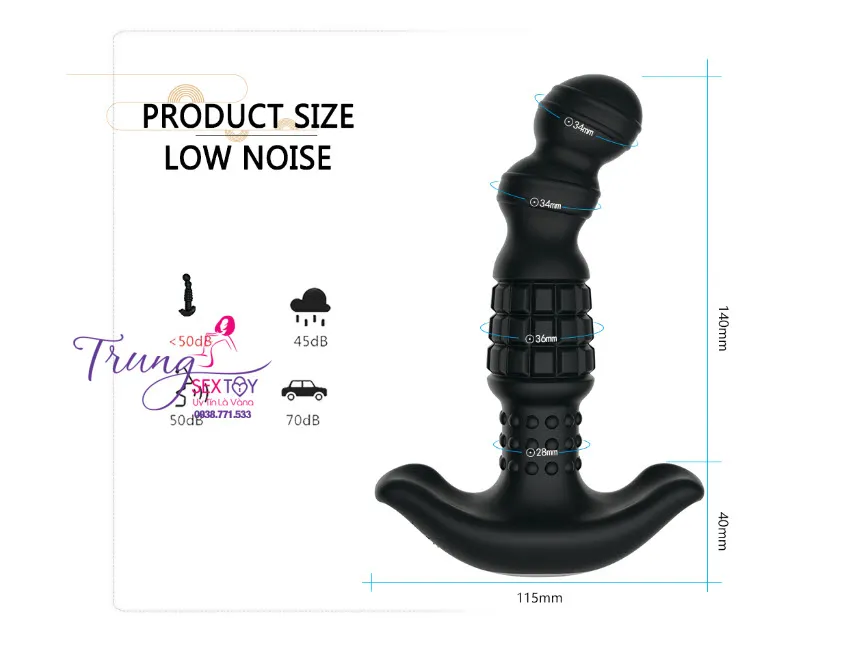 360° Rotating Remote Anal Stimulator Multi-Speed — photo 3