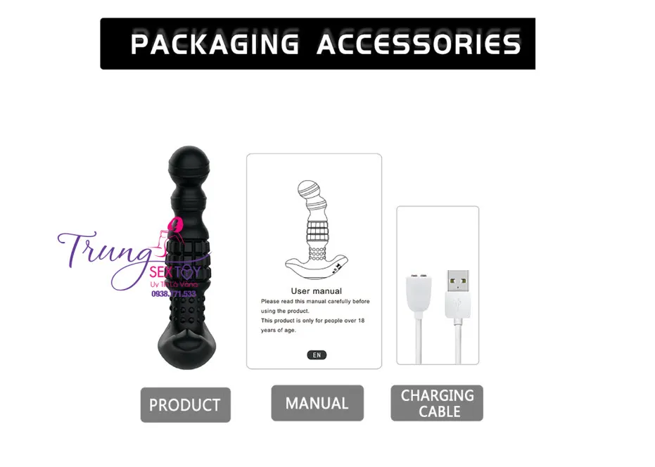 360° Rotating Remote Anal Stimulator Multi-Speed — photo 6