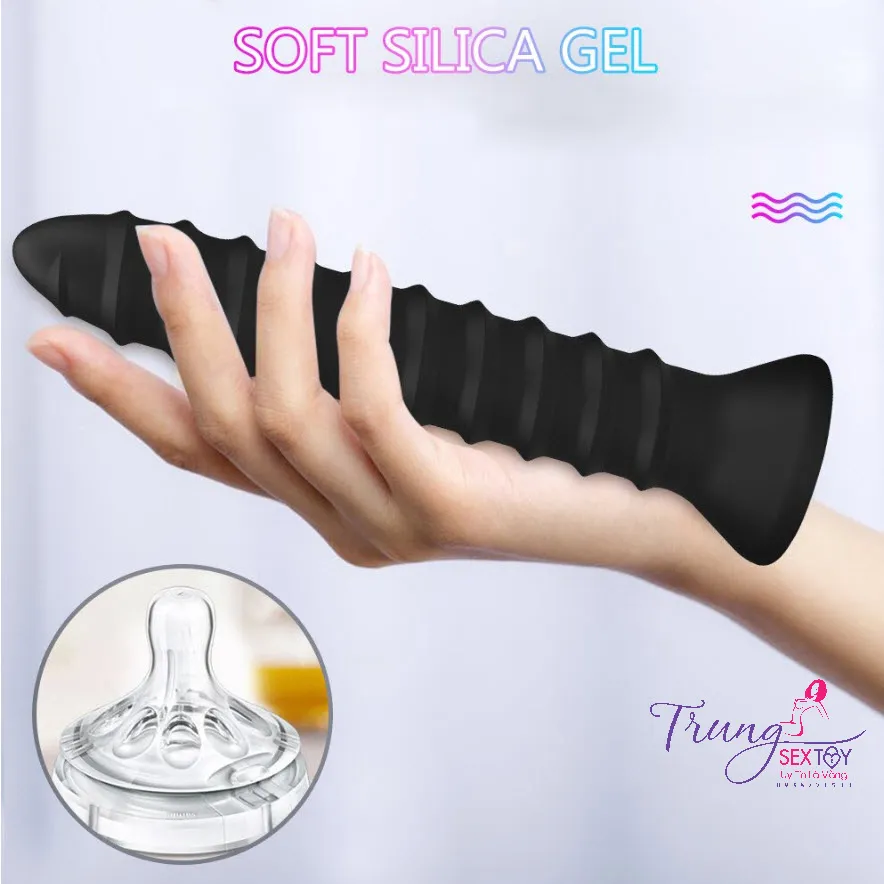 10-Speed Spiral Anal Plug Silicone Rechargeable Prostate Toy — photo 3