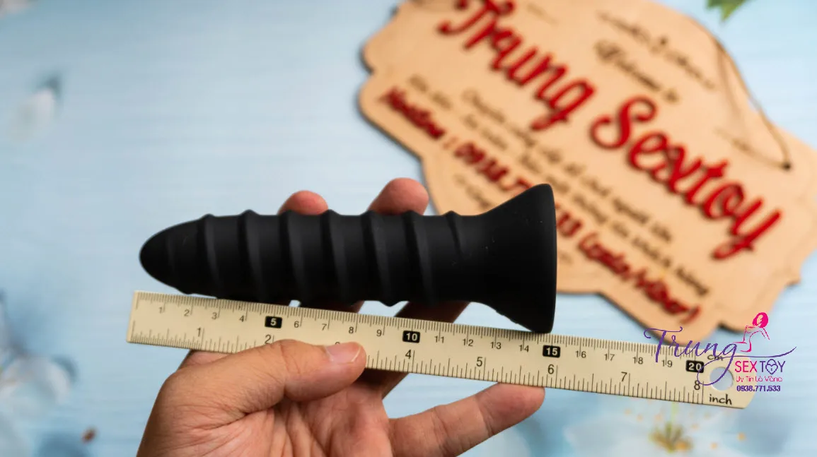 10-Speed Spiral Anal Plug Silicone Rechargeable Prostate Toy — photo 6