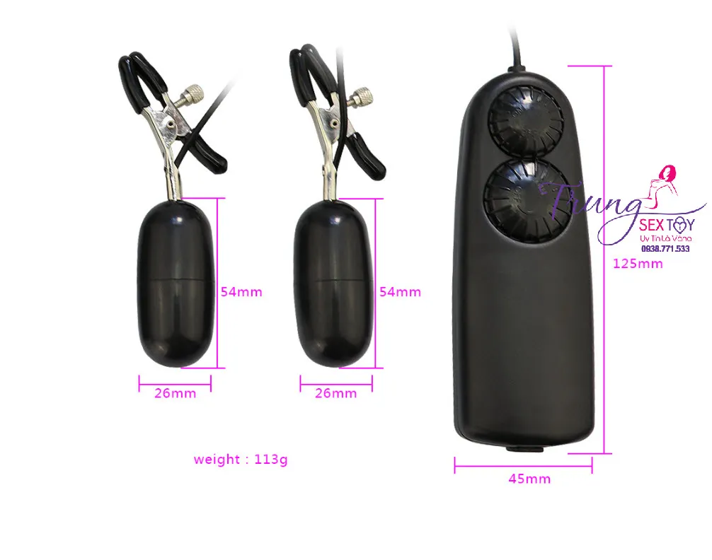 Nipple Clamp Vibrator for Ultimate Sensual Stimulation — photo 3