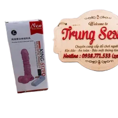 King Size Automatic Vibrating Rotating Male Silicone Toy