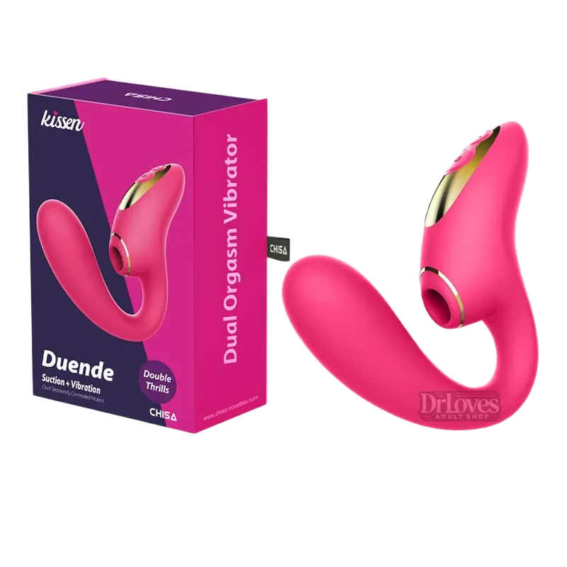 Kissen Duende Dual Vibrating Waterproof G Spot Clitoris Stimulator