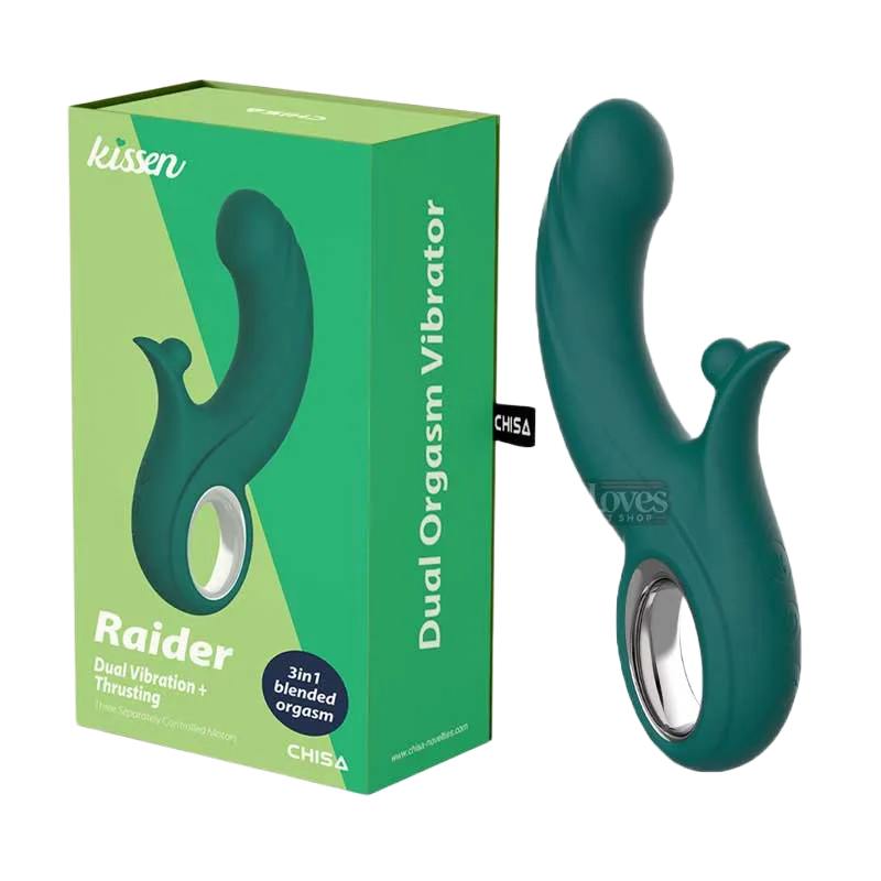 Kissen Raider 3in1 Powerful Vibration Thrusting Toy