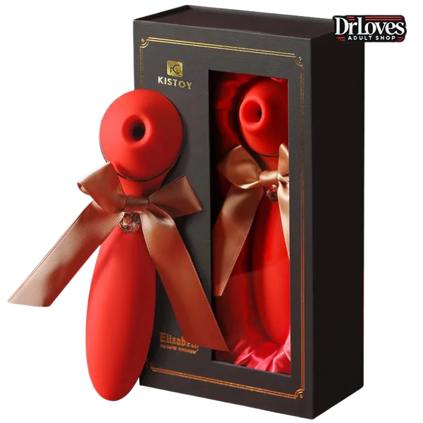 Kisstoy Elizabeth 2in1 Powerful Suction G Spot Vibrator
