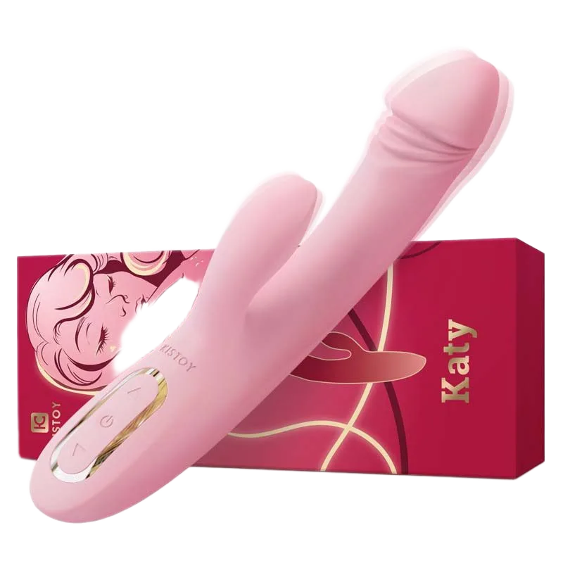 Kisstoy Katy Vibrating Heated Silicone Dildo Ultimate Pleasure