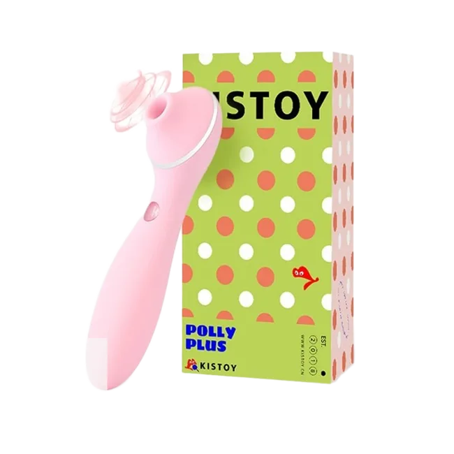 Kistoy Polly Plus Powerful Vibrating Suction Massager