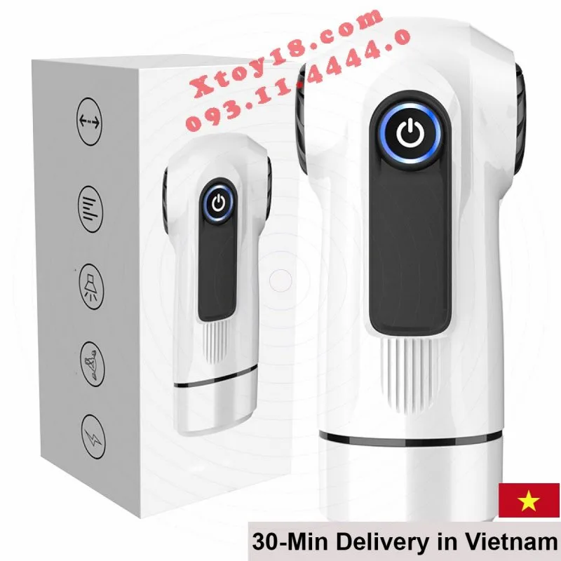 Komotoy Premium Vibrating Sucking Masturbator Advanced Mode