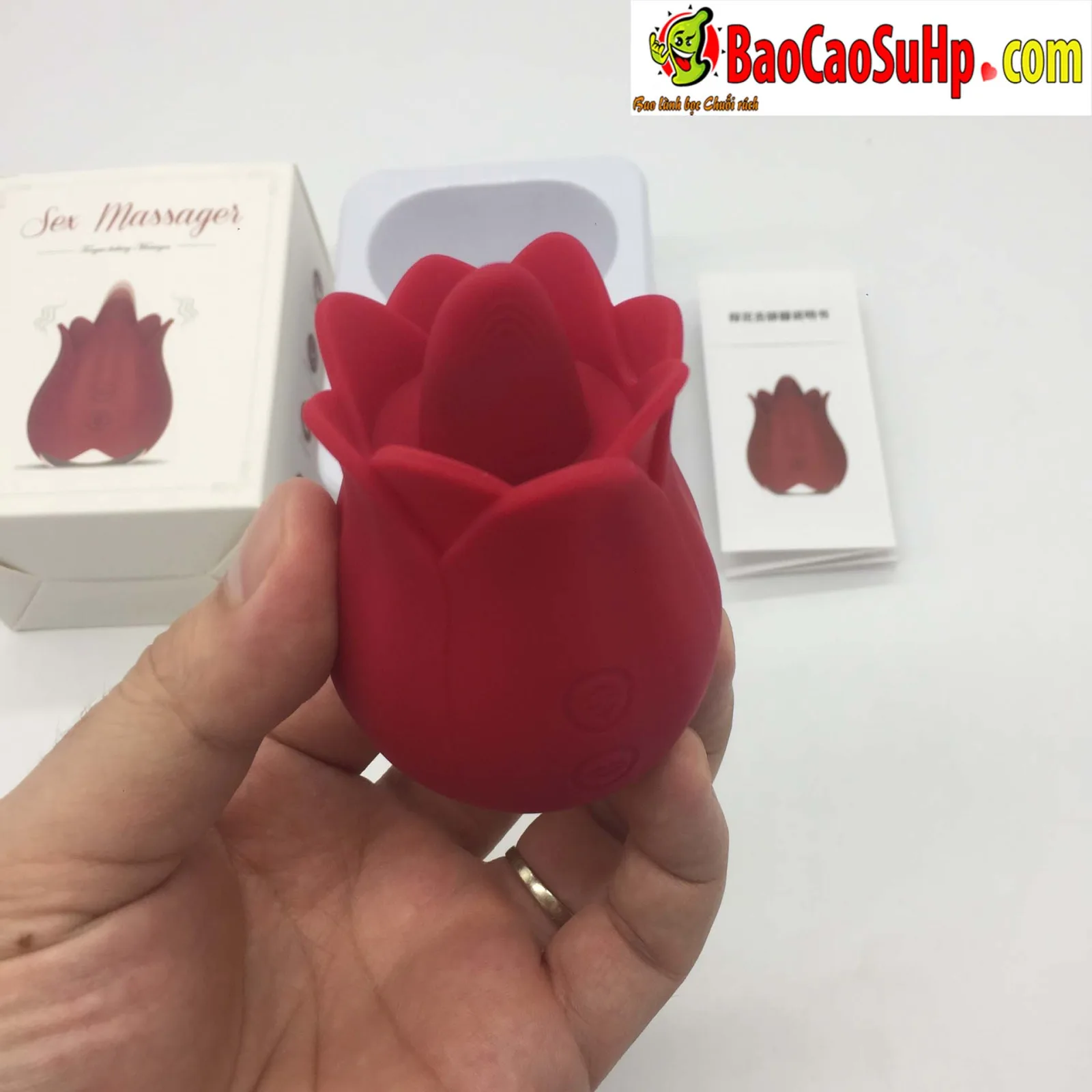 Mengma HGOD Red Rose Tongue Licking Female Pleasure Massager — photo 3