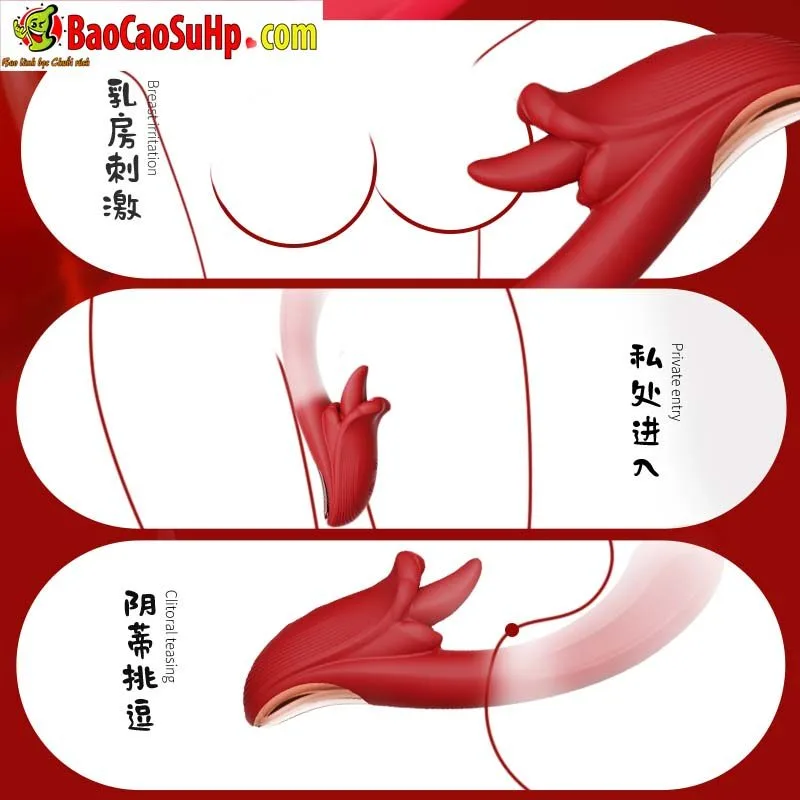 Rose Ross Kill Heated Licking Tongue Vibrator Combo Sexual — photo 2