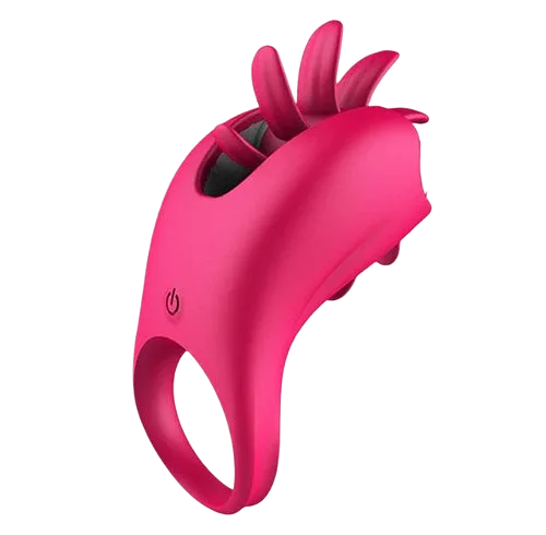 LafyHo Rotating Tongue Ring Vibrator Couples Enhancer DC24N