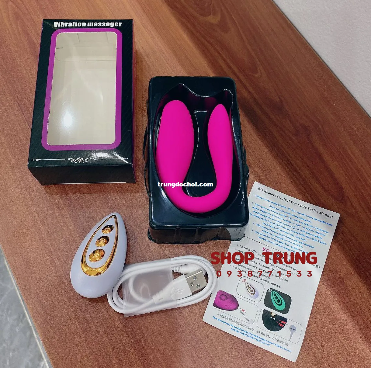Remote-Controlled U-Shaped Love Egg 10 Vibration Modes — photo 4