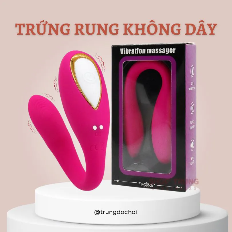 Remote-Controlled U-Shaped Love Egg 10 Vibration Modes — photo 5