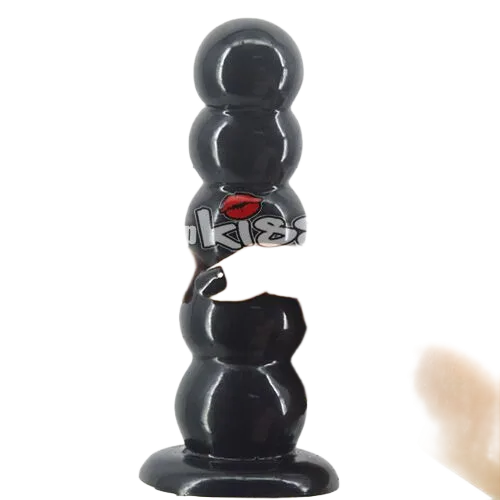 Large Beaded Waterproof Wall Mount Anal Plug For Intense Massage