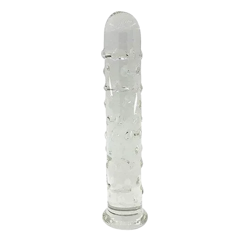 Large Glass Vibrating Dildo for Intense Sensual Stimulation